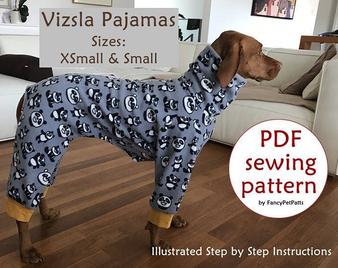 Pajama Free Printable Sewing Patterns For Dog Clothes