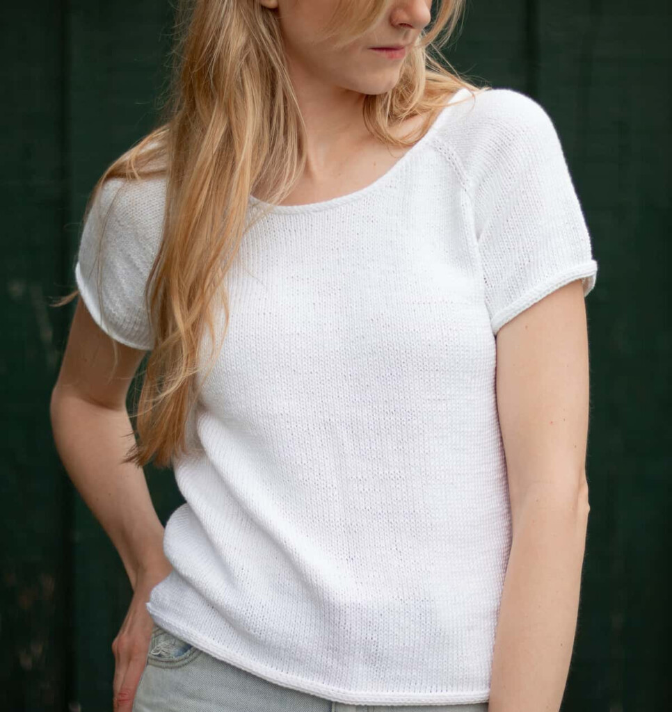Perfect T Shirt Knitting Pattern Originally Lovely Knitting