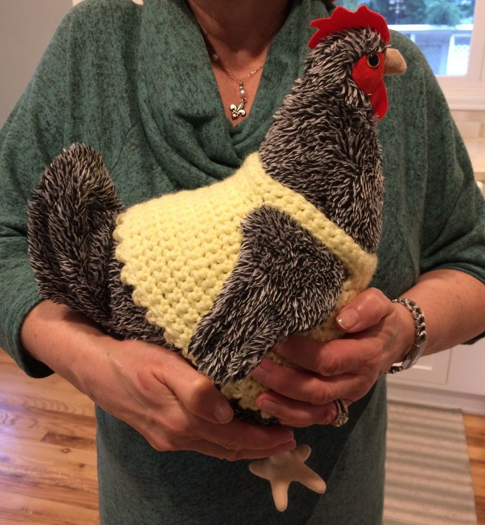 Plush Chicken Sweater Free Crochet Pattern Crochet Patterns Chicken 