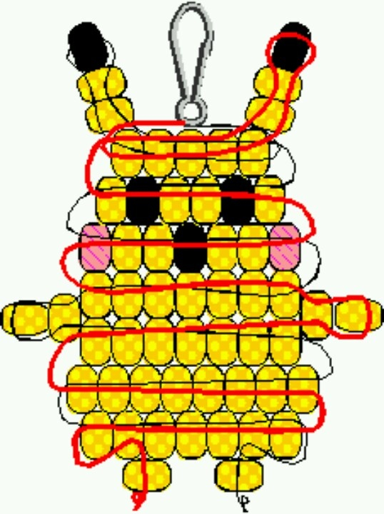 Pony Bead Patterns Free Printable John Hart