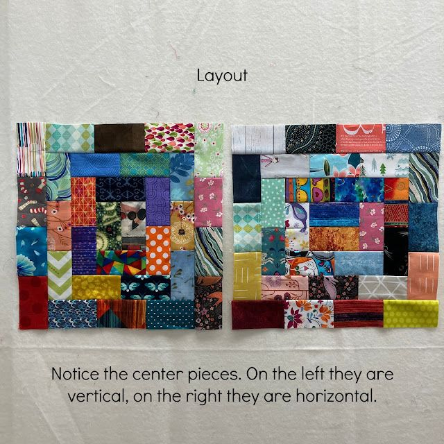Potato Chip Quilt Block Pattern Free And Pressing Directions Too 