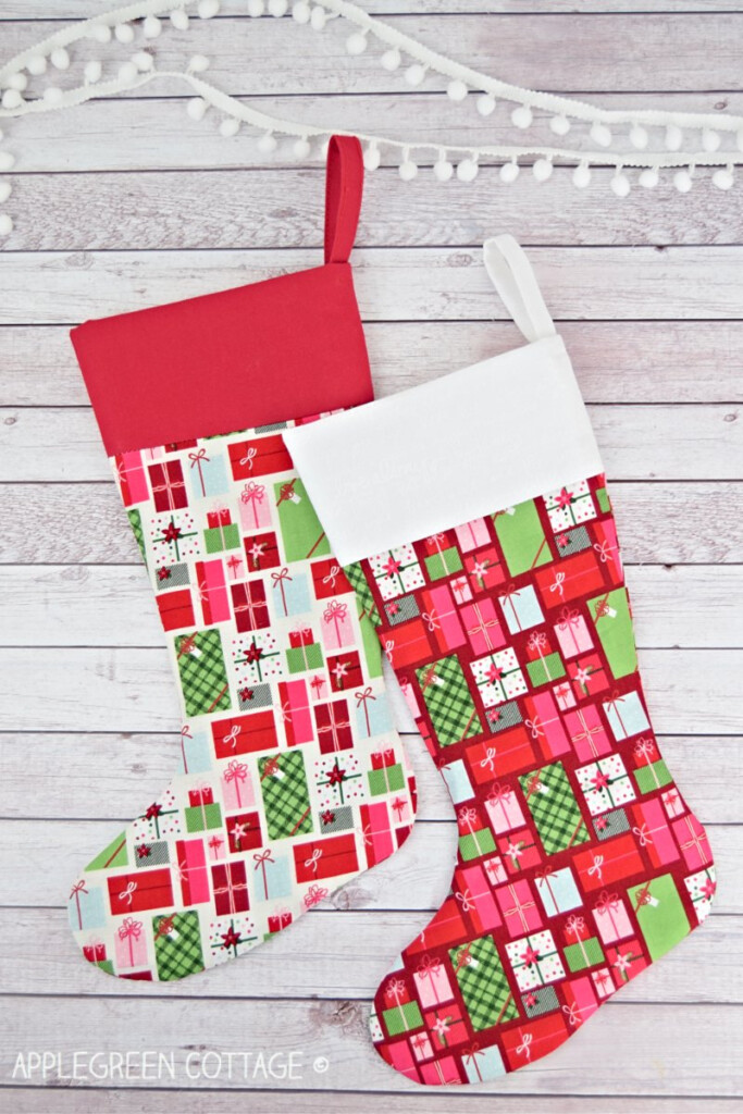 Printable Christmas Stocking Pattern Free