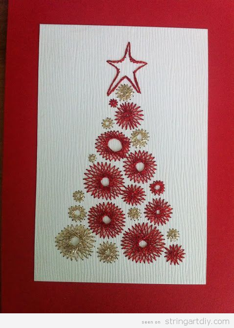 Printable Christmas String Art Patterns Marketpulsasahabat