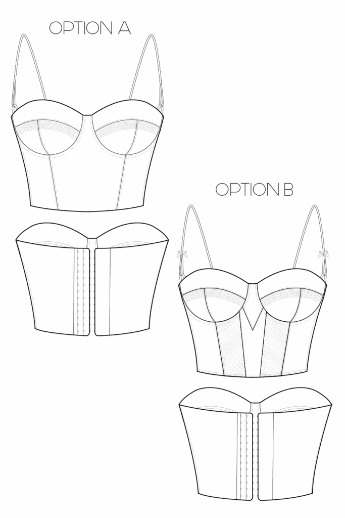 Printable Corset Top Pattern