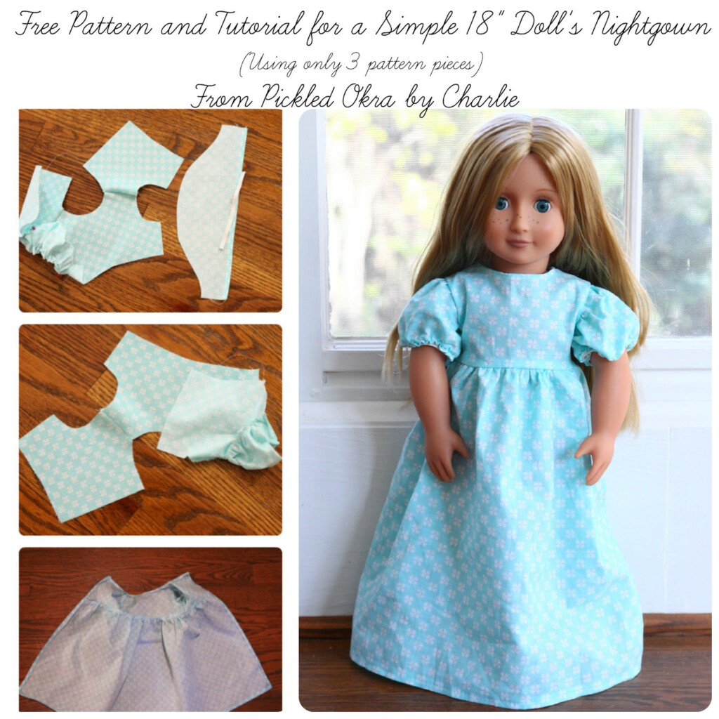 Printable Easy 18 Inch Doll Clothes Patterns Printable Computer Tools