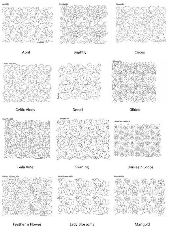 Printable Free Motion Quilting Patterns For Beginners