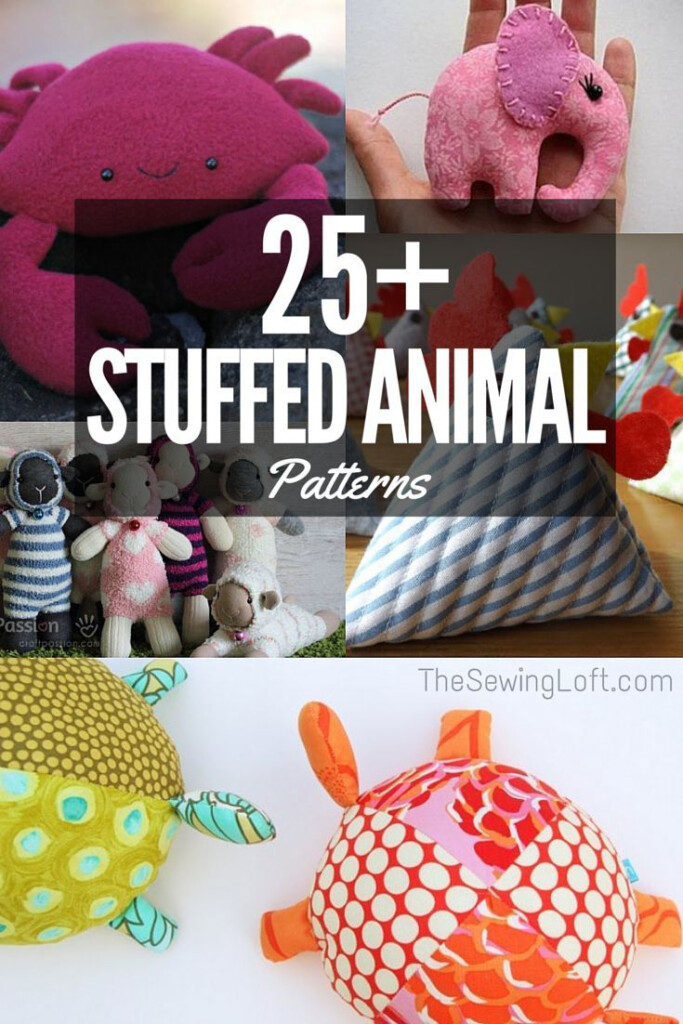 Printable Sewing Patterns For Stuffed Animals