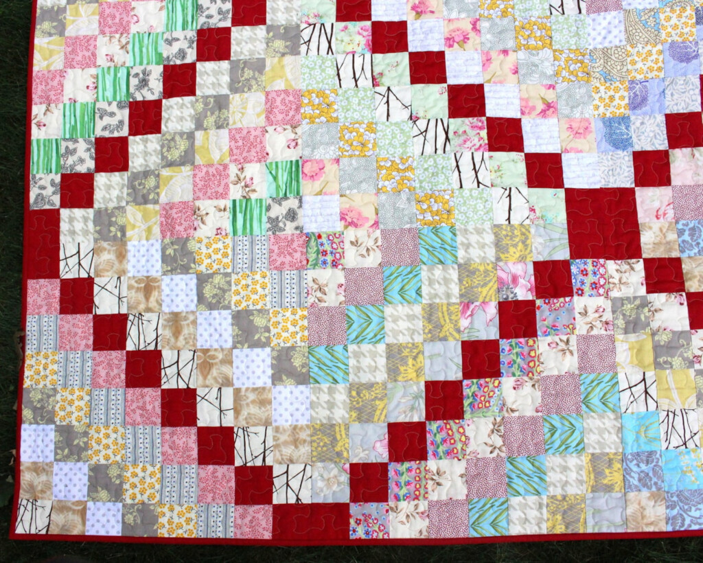 Quilt Pattern Trip Around The World Quilt Easy Quilt Etsy