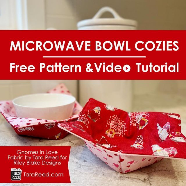 Quilted Microwave Bowl Cozy Free Pattern Artofit