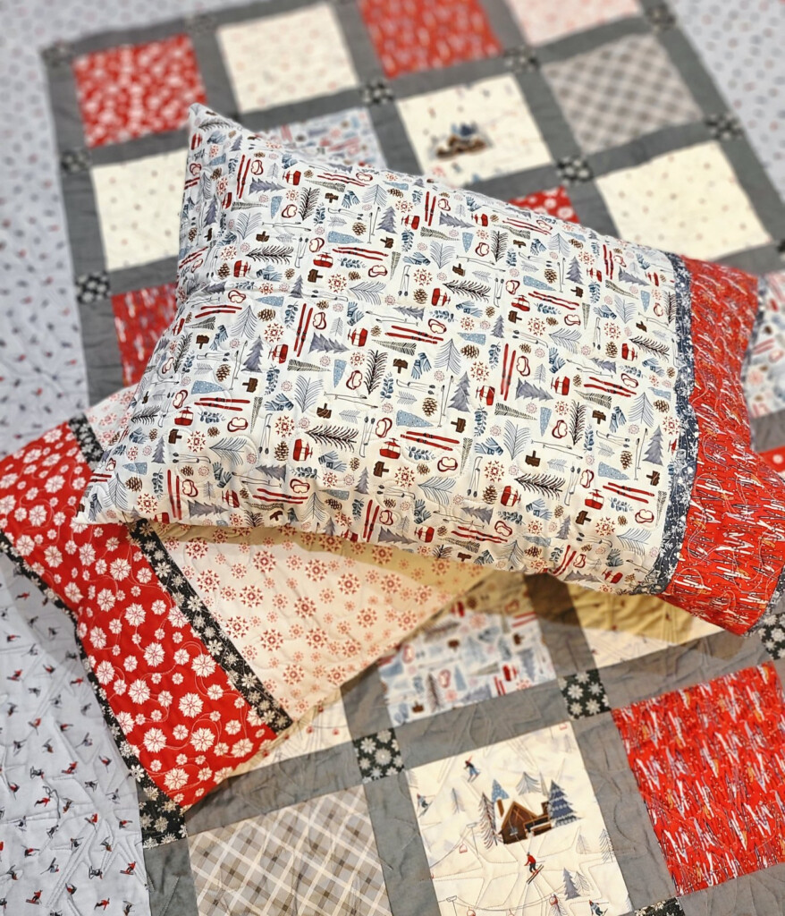 Quilted Pillow Shams Free Pattern Download