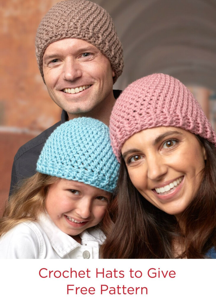 Red Heart Free Crochet Hat Patterns Printable Templates Free