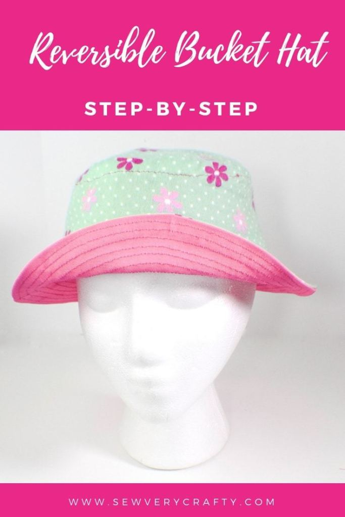 Reversible Bucket Hat Free Sewing Pattern