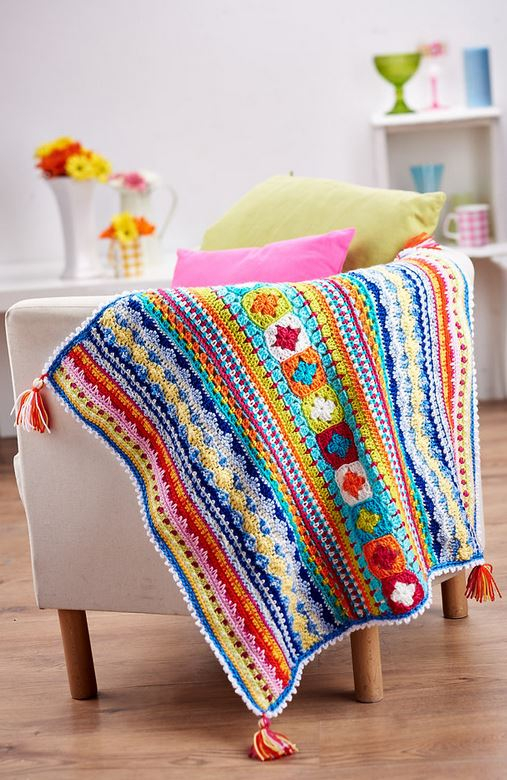 Sampler Blanket Part Three Crochet Pattern