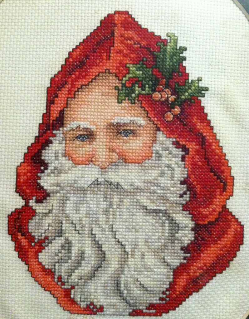 Santa Claus Cross Stitch Patterns Printable Templates Free