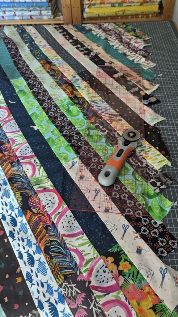 Scrappy Chevron Quilt Pattern