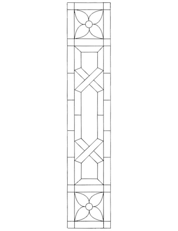 Simple Geometric Stained Glass Patterns Free Magical return