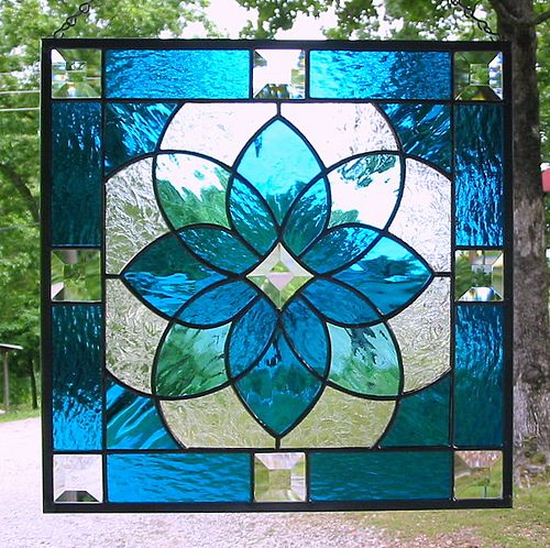 Simple Geometric Stained Glass Patterns
