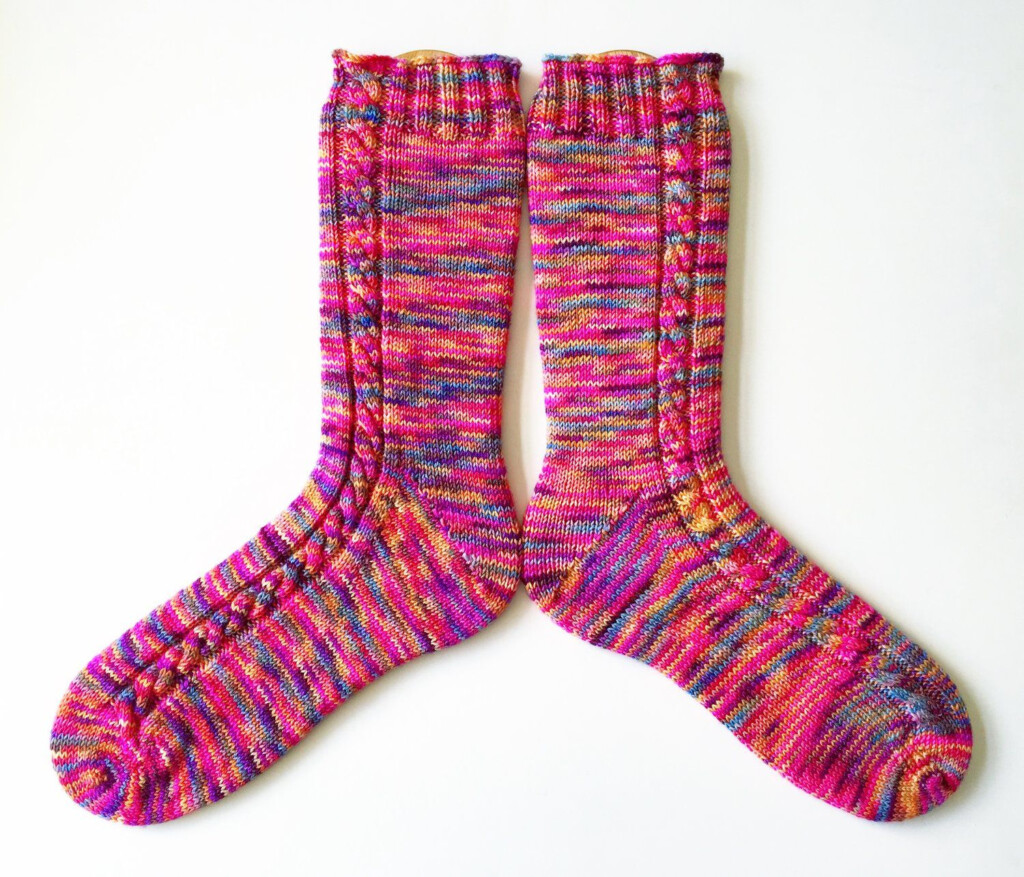  Socks On A Plane Is A Free Knitting Pattern By Laura Linneman That 