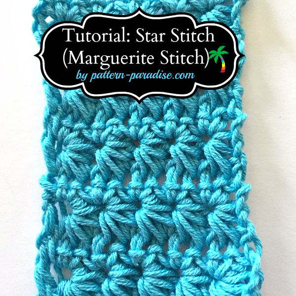 Star Stitch Crochet Tutorial