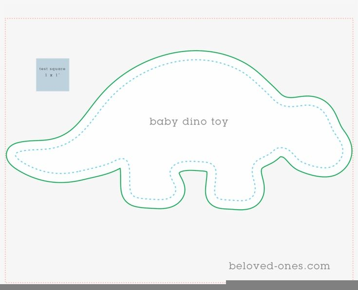 Template Free Printable Dinosaur Sewing Patterns Free Printable Pattern