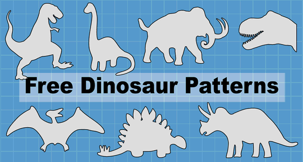Template Free Printable Dinosaur Sewing Patterns Printable Templates 