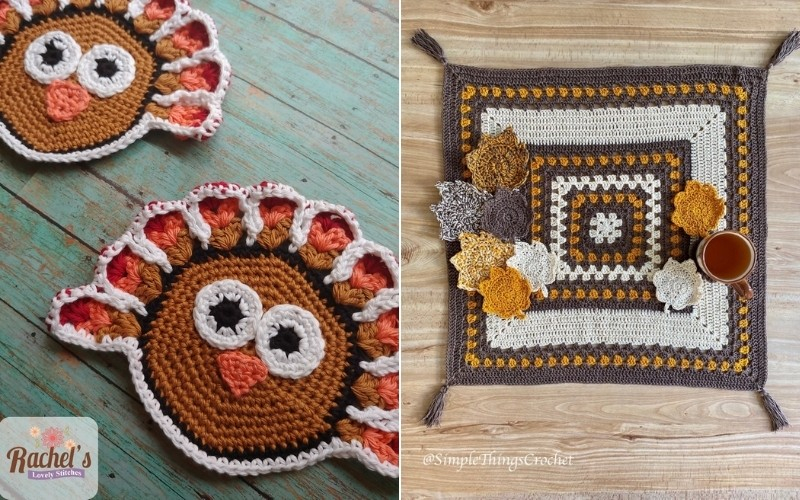 Thanksgiving Decorations Ideas And Free Crochet Patterns Your Crochet