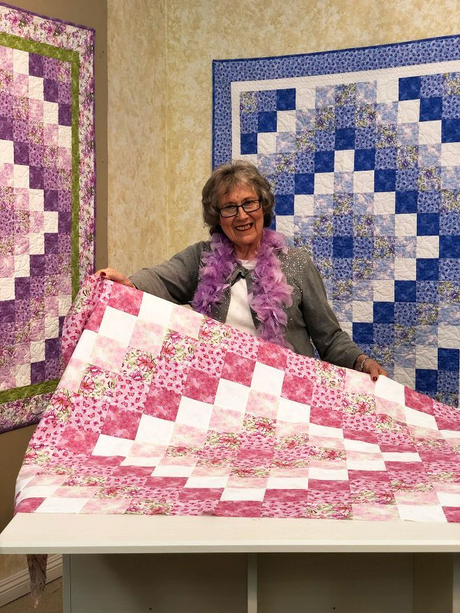 Trip Around The World Quilt Pattern Eleanor Burns Quilt In A Day 