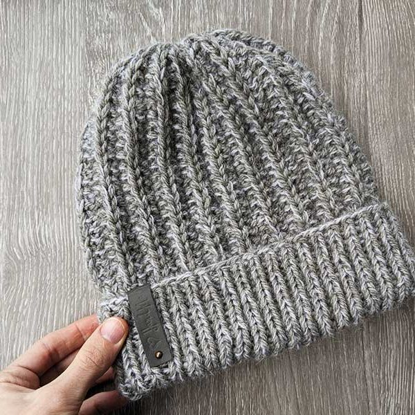 Unisex Winter Knit Hat Free Pattern Crazy Hands