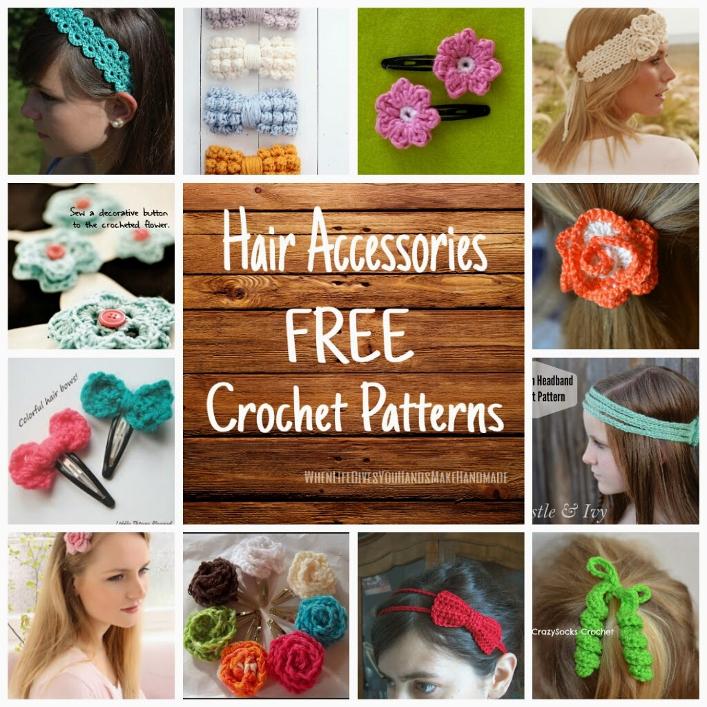 When Life Gives You HANDS Make HANDMADE Hair Accessories Free 
