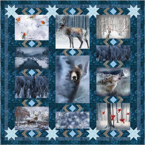Winter Frost Hoffman California Fabrics
