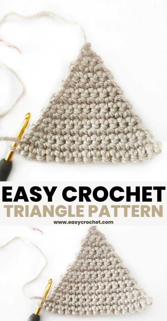Your Easy Guide To Crocheting A Triangle Easy Crochet Patterns